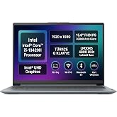 Lenovo IdeaPad Slim 3 15IRH8 Intel Core i5-13420H 8GB 512GB SSD 15.6" FHD Freedos Laptop, Notebook 83EM00C7TR