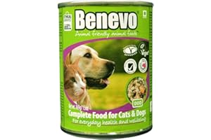 Benevo Duo vegan cat and dog food, complete, gluten free, adult, puppy and kitten friendly, holistic, non-gm and sensitive recipe. 354g