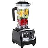 Professional Blender Baso Blender, 2200 W with 2 Liter Tritan Container BPA Free, Liquidifier with Integrated Timer, for Kitc