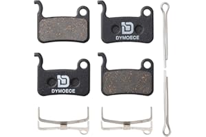 DYMOECE 2 Paires de Plaquettes de Frein à Disque pour Vélo Compatibles avec Les Freins à Disque Shimano Deore XT XTR LX SLX Hone Alfine Saint