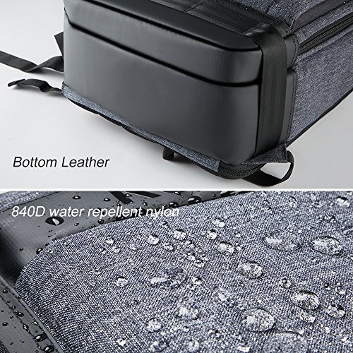 K F Concept KF13 044 Sac a Dos Appareil Photo  Sac Appareil Photo Reflex  Sac Photo  Sac Dos Reflex Ordinateur   Tr  pied Accessoires Noir pour Canon Nikon Sony Olympus Gris