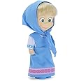 Masha and the Bear 12 Cm Toy Doll | Famous Cartoon | Ideal Gift Set for Girls Kids (Masha Set - Blue)