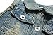 Little Girls' Infant Baby Toddler Vintage Lace Back Bottom Denim Vest Size 2T