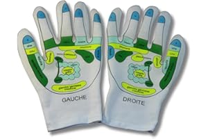 SUN & SIA SOURCE OF YOUR NATURAL BEAUTY Paire de Gants Hydratants Réutilisables - Soin des Mains avec Gel aux Huiles de Jojoba et d’Olive, Vitamine E et Lavande – Hydrate et Redonne Douceur et Souplesse à vos Mains - Sun & Sia