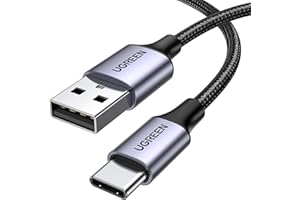 UGREEN Type C Cable 1M, USB C Cable Nylon Braided Fast Charging, USB-C Cord for iPhone17/16/15 Series, Galaxy S25,Apple watch, iPad Pro 2022, MacBook Pro, Nintendo Switch, Huawei, PS5, etc