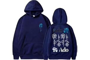 SERLA ADO Wish Tour Merch Hoodie 2D Gedruckt Langarm Casual Lose Sweatshirt Kapuzenpullover