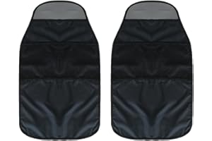 MEMOFYND 2 szt. Poduszka ochronna na oparcie samochodu dla dzieci, fotelik samochodowy ochraniacz na tylne siedzenie samochodu odpowiedni