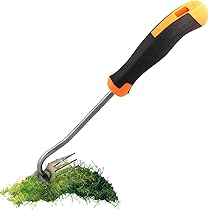 Diserbante Manuale Per Giardino - Estrattore Erbacce In Acciaio Con Manico In Legno - Foto 7