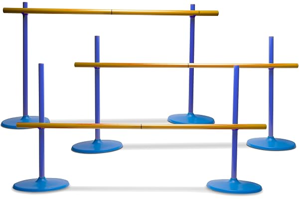 BS Toys GA387 Hinderspel, Flerfärgad, 102 x 2 x 56 cm