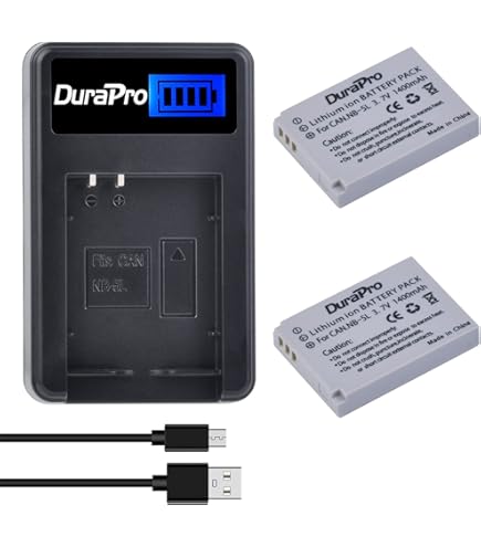 Set 1 1) NB-5L / NB5L Battery and Charger For Canon S100,S110,SX200 IS Set 1 1) NB-5L / NB5L Battery and Charger For Canon S100,S110,SX200 IS
