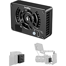 Nuovo sistema di raffreddamento della fotocamera Ventola di raffreddamento del dissipatore di calore Batteria incorporata per A1 A6300 A6400 A6600 A6500 RX100 NEX Trasmissione in diretta