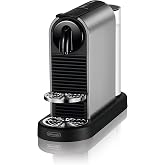 Nespresso De'Longhi CitiZ Platinum EN220.T, Capsule Coffee Maker, Single Serve Capsule Coffee Maker, 4 Cup Sizes, 19 Pressure