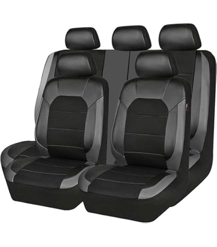 KORSE Set Coprisedili Per Volkswagen VW Taigo R-Line SUV 2022-2023 - Impermeabili, Anteriori E Posteriori