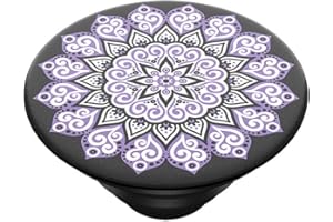 PopSockets PopTop - Austauschbaren Top für Deinen Austauschbaren PopGrip - Peace Mandala Purple