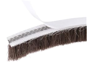 TA-VIGOR Bande d'étanchéité en feutre haute densité pour porte et fenêtre - 5 m (L) x 7 mm (l) x 8 mm (T)