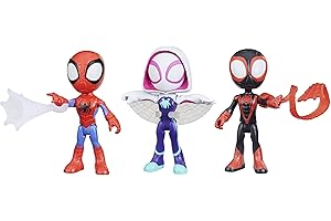 Marvel Spidey And His Amazing Friends, Pack de 3 Figurines Exclusivité sur Amazon