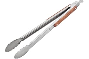 Küchenprofi – Pinzas de barbacoa, Texas 45 cm, acero inoxidable, 45 x 3,5 x 2 cm, 1066392845