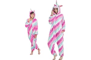 emmarcon Kigurumi Pigiami Animali da Bimbi Bambini Tuta Costume Carnevale Halloween Festa Cosplay Unisex