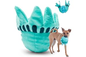Barkbox Lady Liberty Ball 2-in-1 Dog Toy - Plush Squeaky Toy for Large Dogs | Liberty Ball - Large