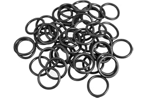 TA-VIGOR 50Pcs Nitrile Rubber O-Rings, 14mm OD 10mm ID 2mm Width Rubber Washers Spacer O-Rings Gasket kit, Metric Sealing Gasket for Hose, Faucet, Automotive, Plumbing