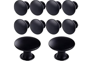 CRIVEPLE Schubladenknöpfe,10 Stück Vintage Schrankgriffe, 30mm Schrankknöpfe Moderne Vintage mit Schrauben,Schubladengriffe, Küchenschrankgriffe für Küche Schrank Schublade Kommode Möbel Knöpfe Griffe.