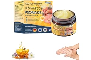 MMQ Ourlyard Bienengift Advanced Psoriasis Behandlungssalbe, Ourlyard Psoriasis Behandlungssalbe, Bienengift Psoriasis Behandlungssalbe, Bienengiftcreme für Linderung Psoriasis (1)