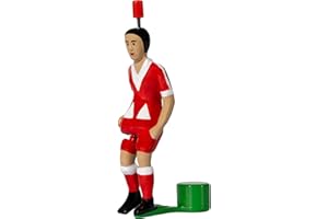 TIPP-KICK Top-Kicker Bayern I Giocatore Originale per Grandi e Piccini I Divertiti con questo personaggio di calcio in qualsiasi gioco Maglia Rossa
