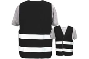 PixiPrints.com Hochwertige Warnweste mit Leuchtstreifen * bedruckt mit Name Text Bild Logo Firma * personalisiertes Design selbst gestalten