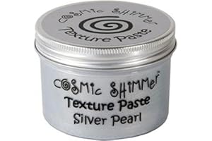 Cosmic Shimmer Texture Paste, Silver Pearl, 50 ml