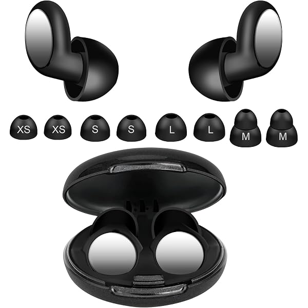 Bouchons D'oreilles En Silicone Souple - Réutilisables, SNR 32 DB, Pour Dormir, Voyager, étudier (lot De 8 Avec étui)
