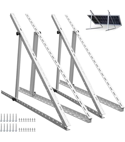 GLIESE Zonnepaneelhouder 114 cm (2 sets), aluminiumlegering