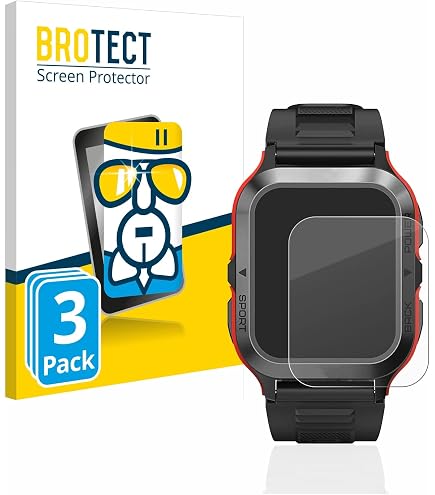 Brotect Pellicola Opaca Antiriflesso Per Huami Amazfit T-Rex – 2 Pezzi – Made In Germany