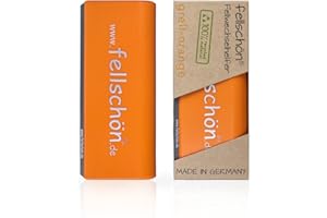 fellschön® Fellwechselhelfer grell-orange 100% Recyclingmaterial