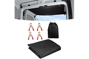 REACHMALL Housse d'auvent pour porte de grange arrière, ensemble de housses de protection en tissu Oxford 210D très résistant et imperméable, pour Nissan, Mercedes