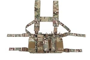 OAREA Tactical Sling Vest Chest Rig Combat Recon Gear Vest with Magazine Pocket for Airsoft Hunting Games