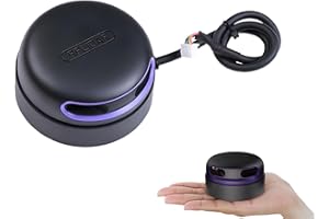 ‎YOUYEETOO youyeetoo Slamtec RPLIDAR A2M12 Lidar Sensor Scanner, 16K Abtastfrequenz 360° 12M (39ft) Reichweitenradius, für Bstacle-Vermeidung und Navigation von Robotern SLAM 3D-Wiederaufbau