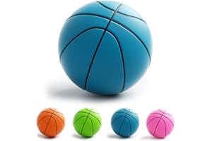 AENEY Silent Basketball, Size 7 Foam Basketball, Indoor High Density Training Basketball 3D Texture Quiet Bounce No Noise Ball for Home Beach Pool