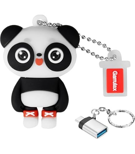 GARRULAX USB Stick 32GB Eule - Wasserdichter Speicherstick Mit Schlüsselanhänger