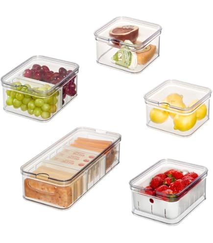 Portauova IDesign Con Coperchio - Per Frigo, Trasparente, Capacità 15 Uova - Foto 10