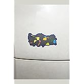Kazınabilir T&uuml;rkiye Haritası Magnet | Gez-Kazı Seyahat Haritası 24x12 cm