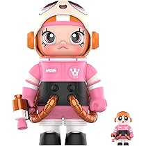 【新品】POPMART Molly × The Powerpuff Girls POP MART MEGA SPACE MOLLY 400%100% Crybaby - The Powerpuff Girls