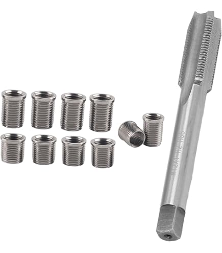 Assortimentsset voor Schroefdraadreparatie-inzet M8 X 1,25 Mm Helicoil-type Schroefdraadinzetstukken Schroefreparatiehuls(2.5D