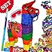 Produktbild Esel/Stier-Pinataset +Süßigkeiten+Zubehör f.Geburtstagsspiele, Kinderfest Spiele