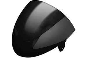 Alamor Motocicleta Parte Trasera ABS Asiento Chimenea Cubierta Universal para Cafe Racer Compartimiento Asiento - Blanco