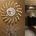Produktbild LLSJZ CLOCK Modern Creative Clock Wall Clock Wohnzimmer Schlafzimmer European Vintage Luxury Round Wall Clock Large Dekoration Silent Clock Art Quartz Mauer,20 Zoll Frau Rose [gold] 70cm