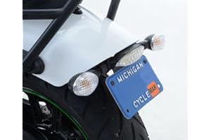 Support de Plaque R&G Racing Noir Kawasaki Vulcan S