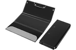 UMLIPOT Portablocco pieghevole, portablocco pieghevole con tasca, portablocco pieghevole, per negozio, ufficio, scuola, 101010