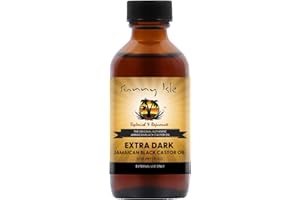 Sunny Isle Extra Dark Jamaican Black Castor Oil 2oz | 100% Natural Moisturizing Hair Oil Hair, Scalp and Skin