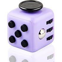 Cube Infini Anti-Stress SKYLETY - Mini Cube Sensoriel - Pour ADHD, Autisme - Galaxy Violet