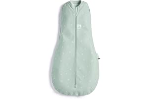 ergoPouch 0.2 TOG Cocoon Baby Sleep Sack 6-12 Months, Swaddle Sleeping Bag, Temperature Control Wearable Blanket (Sage)